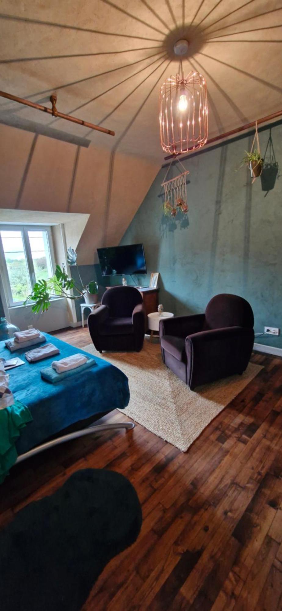 Le Vert Nomade Glomel Zimmer foto